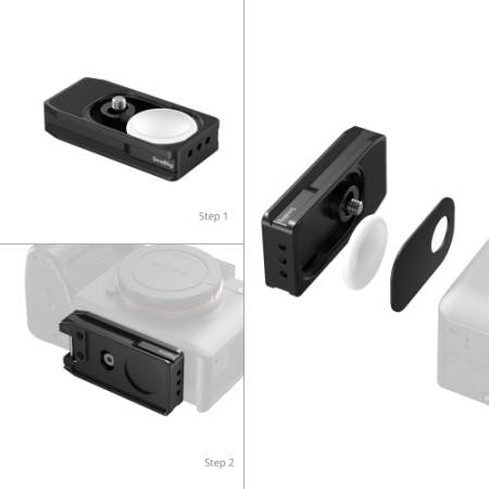 SmallRig MD5422 - płytka montażowa, schowek na AirTag lub SmartTag2